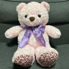 Lovely Rose ピンククマぬいぐるみ