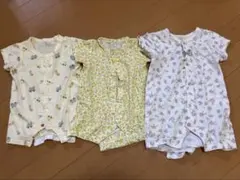 半袖　ロンパース　3点セット　女の子　60 70