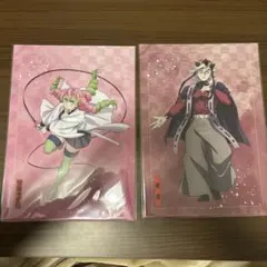 鬼滅の刃　アニプレックスオンラインくじ　E賞　クリアファイル　童磨&甘露寺