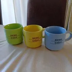 BEBE コーヒーカップ　非売品 3個セット