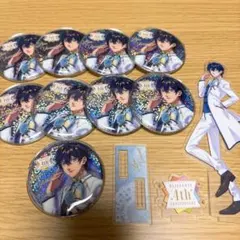にじさんじ レオス・ヴィンセント 缶バッジ アクスタ セット