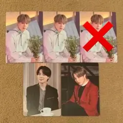 BTS JIMIN ジミン ミニフォト ON:E ソウジュ PTD 4枚