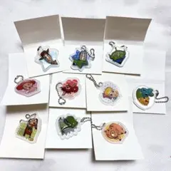 新品未使用　ピクサー　トイストーリー　アクリルキーホルダー　ぷっくり3Dデザイン