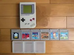 Nintendo Game Boy 本体とゲームソフト6本セット