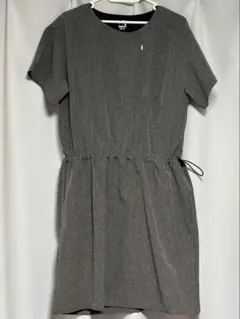 ワークマン　FieldCore グレー ひざ丈ワンピース