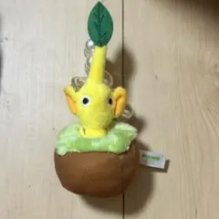ピクミン　黄ピクミン　キーホルダー 引っこ抜きぬいぐるみマスコット