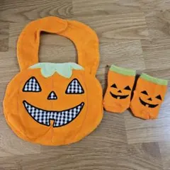 《美品》Halloween スタイ ソックス 2点セット
