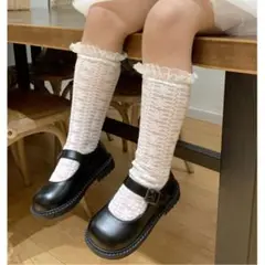 靴下 レース