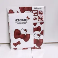 【新品】ハローキティレターセット 便箋 封筒　サンリオ　Sanrio リボン