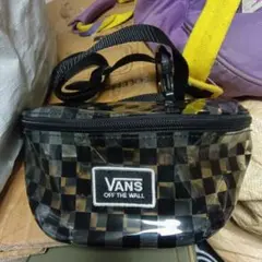タ*ン様 M*u様 VANS ボディバッグ ブラックチェック中古
