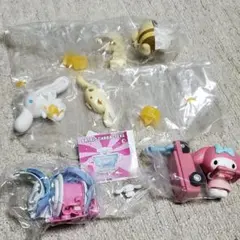 ポムポムプリン シナモロール シナモン マイメロディ フィギュア まとめ売り