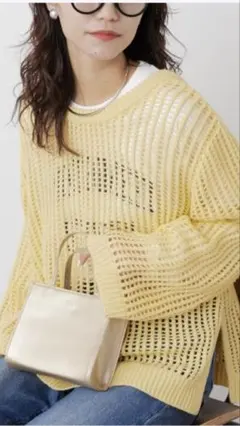 CIAOPANIC TYPY ニット メッシュ カーディガン ロゴT セット