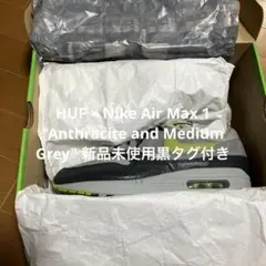 HUF × Nike Air Max 1 Anthracite Pear