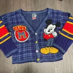 ヴィンテージ ミッキー カーディガン