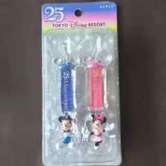 ミッキーストラップ ディズニー25周年記念