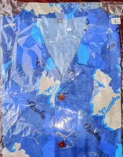 綱島理友 中日ドラゴンズ アロハシャツ 半袖シャツ メンズ 総柄 M 