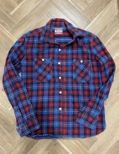 美品 Levisリーバイス ヘビーフランネル ネルシャツ キムタク アラスカ