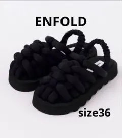 ENFOLD パデッドサンダル サイズ36 エンフォルドのサムネイル