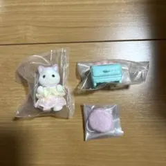 シルバニア　赤ちゃん家具コレクション　ゆめいろマーメイド　ラテネコの赤ちゃん