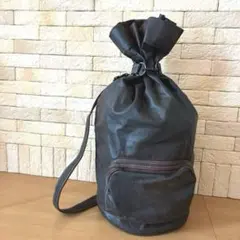 90s Grunge Leather Bonsack Duffle Bag - メルカリ