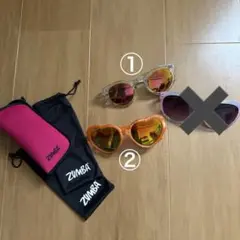 ZUMBAサングラス ① ② お好きな方ひとつ