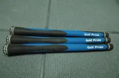 Golf Pride DD2 M60X バックあり 3本 黒/青 新品未使用のサムネイル