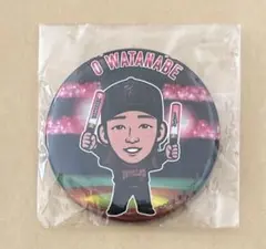 渡部遼人　オリックスバファローズ　缶バッジ　ガチャ　夏の陣応援ver