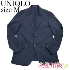 未使用級✨UNIQLO 感動ジャケット ネイビー Mサイズ テーラードジャケット