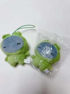 ちいかわ　ぬいぐるみ　BIG2 パジャマパーティーズ 緑　2個セット