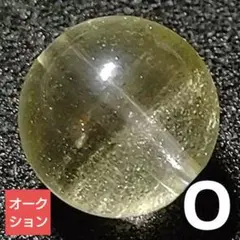 【オークション出品】クリアリビアンガラス 8ミリ珠 ビーズO(SA)