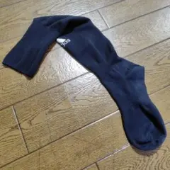 アディダス　サッカーソックス　黒　21cm〜23cm位　片方のみ