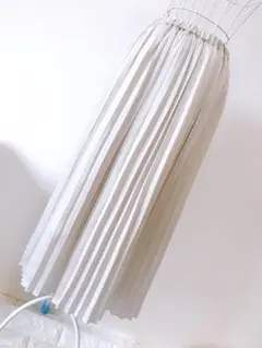 美品　LEPSIM レプシィム　フレアロングプリーツスカート　フリーサイズ