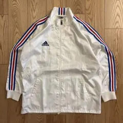 00s adidas アディダス ナイロンジャケット O トリコロール XL相当