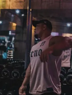 XENO 7TH ANNIV SLEEVELESS ダスティピンク XLのサムネイル