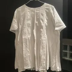 PUAL CE CIN ホワイト チュニック 半袖　美品のサムネイル