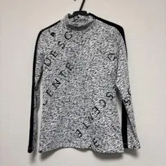DESCENTE GOLF 裏フリース　モックネックシャツ