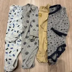 長袖　ロンパース　肌着　セット 95cmまで