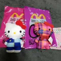 ハローキティ マクドナルド マスコット 2体セット♪