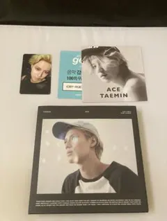 テミン TAEMIN ACE 白 ホワイト White ver 台湾盤