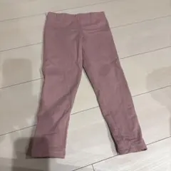 ピンク レギンス 110cm(裏起毛)