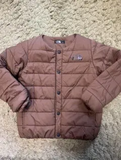 THE NORTH FACE ブラウン 中綿コート 100