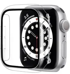 Apple Watch ケース Series 9/8/7　45mm，クリア