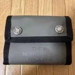 THE NORTH FACE 三つ折り財布 グレーモスグリーン
