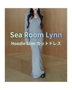 完売品】SeaRoomLynn Hoodie Slim カットドレスS グレー - メルカリ