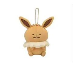 ポケモンゆるっと　イーブイ　カナヘイ　ぬいぐるみ【ボールチェーン付き】のサムネイル