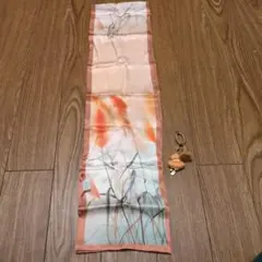 中国蘇州　100%シルク　キーホルダーつき