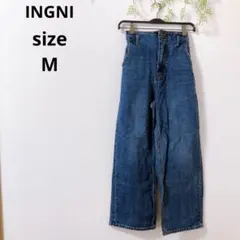 ♡INGNI♡イング ワイドデニム ハイウエスト ジーンズ