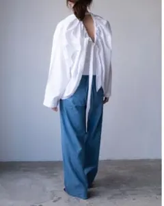 SEEALL / BACK GATHER TOP