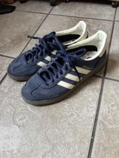 adidas 25 ハンドボール スペツィアル JS0601 ブルー レザー 青 - メルカリ