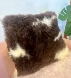 Dyreskinn シープスキン　ファー　クッション　ブランドジュリエ